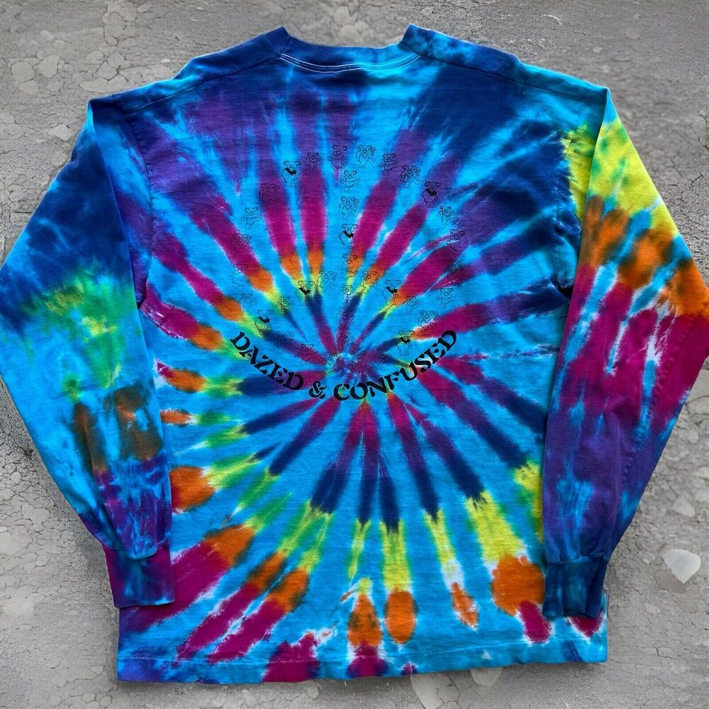 Vintage Grateful Dead Dazed & Confused Shirt XL Multicolor Frat Party Fraternity